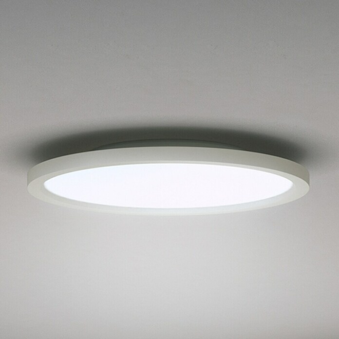 Philips Hue LED-Panel rund White Ambience Aurelle (21 W, Ø x H: 39,5 x 4,7 cm, Weiß, Warmweiß) | BAUHAUS