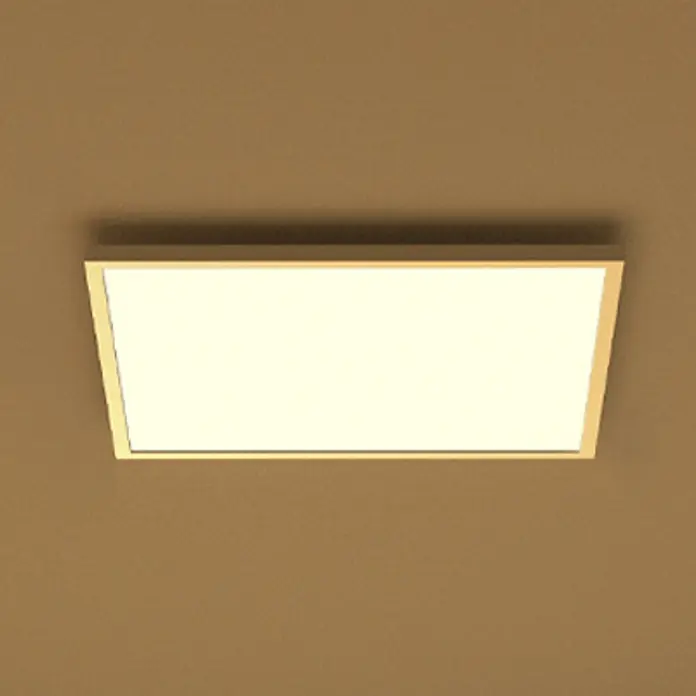Philips Hue LED-Panel White & Color Ambiance Surimu - 60 W, L x B x H: 60 x 60 x 4,8 cm, Weiß, Opal, RGBW - Modernes, rechteckiges LED-Panel für die Decke mit einem schlanken Design. Das Licht sorgt für eine helle und gleichmäßige Ausleuchtung im Raum.