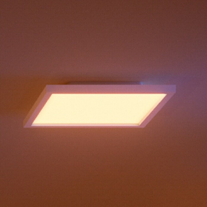 Philips Hue LED-Panel White & Color Ambiance Surimu (24,8 W, L x B x H: 30 x 30 x 4,6 cm, Weiß, Opal, RGBW) | BAUHAUS