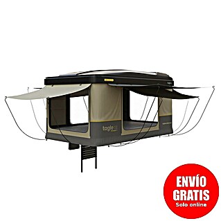 Tagle Outdoor Tienda de campaña para automóvil Hossegor + (Altura: 75 cm, Específico para: 2 personas, Apto para: 2 personas, Escalera telescópica)
