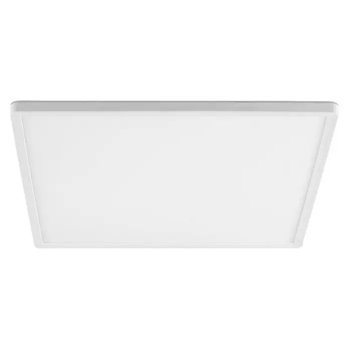 Brilliant LED-Deckenleuchte Lunera - 22 W, L x B x H: 42 x 42 x 2,9 cm, Weiß, Neutralweiß - Eine quadratische LED-Deckenleuchte mit einem schlichten, weißen Design. Ideal für moderne Innenräume und eine effiziente Beleuchtung.
