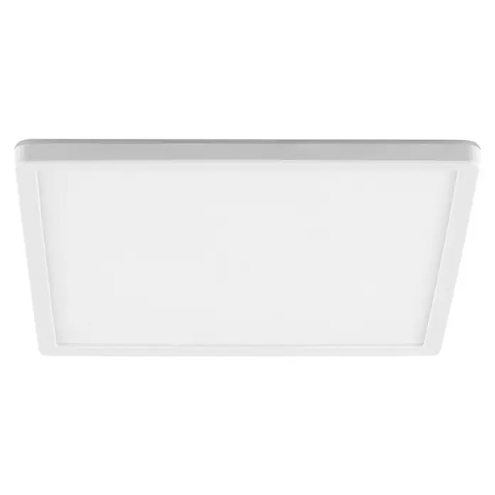 Brilliant LED-Deckenleuchte Lunera - 18 W, L x B x H: 29,3 x 23,9 x 2,9 cm, Weiß, Warmweiß - Ein quadratischer Deckenstrahler mit schlichtem Design, ideal für moderne Innenräume und helle, gleichmäßige Ausleuchtung.