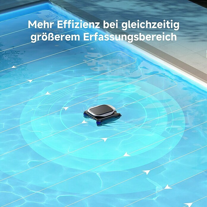 Dreame Robot de piscina J1 (A batería, Piscinas de hasta 300 m² de superficie) | BAUHAUS