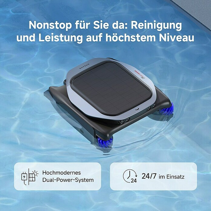 Dreame Robot de piscina J1 (A batería, Piscinas de hasta 300 m² de superficie) | BAUHAUS