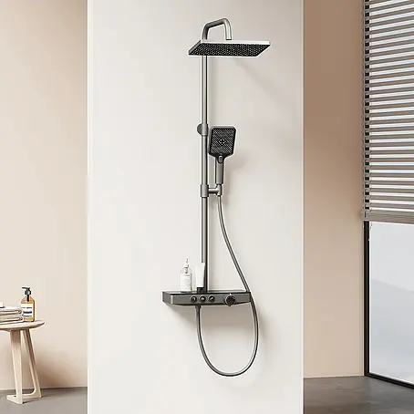 Emke  Duschsystem Tastenschalter Duschsäule F09