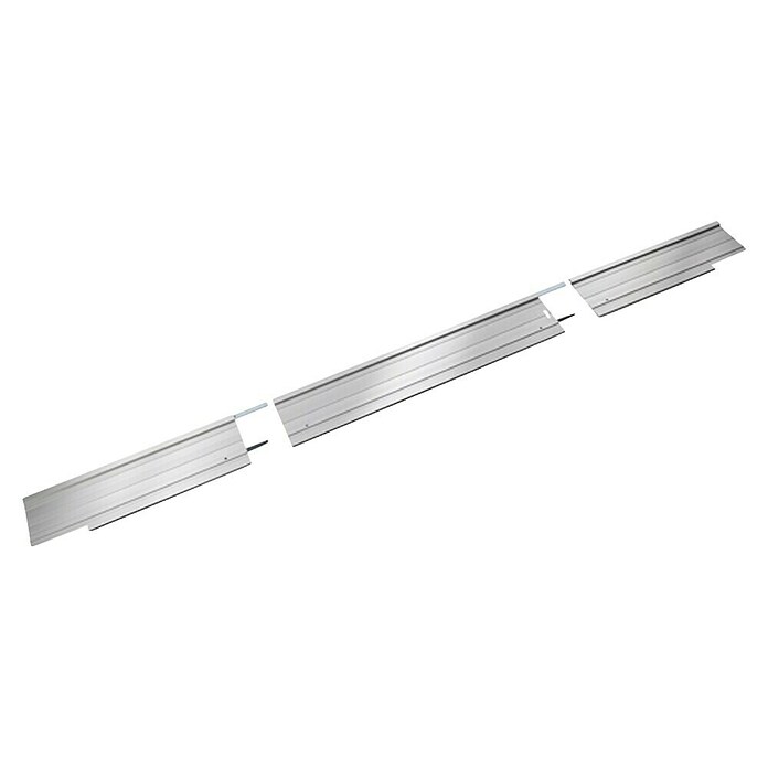 Wolfcraft Guía de carril (L x An x Al: 110 x 19 x 1,2 cm, Aluminio) | BAUHAUS