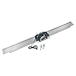 Wolfcraft Guía de carril (L x An x Al: 110 x 19 x 1,2 cm, Aluminio)
