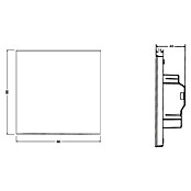 Admiral Set regulatora  (Digital, Područje primjene: Laminat/parket, Grijaća površina: 20 m²) | BAUHAUS