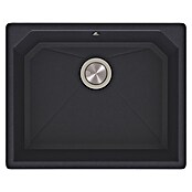 Atron Fregadero encastrable Magma (48,5 x 59,5 cm, Acrílico, Nero)
