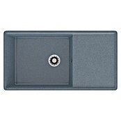 Atron Fregadero encastrable Dual (44,5 x 85 cm, Acrílico, Gris)