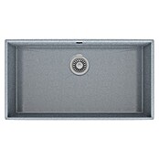 Atron Fregadero encastrable Stuttgart mate (L x An: 43 x 74 cm, 1 cubeta, Acrílico, Metal)