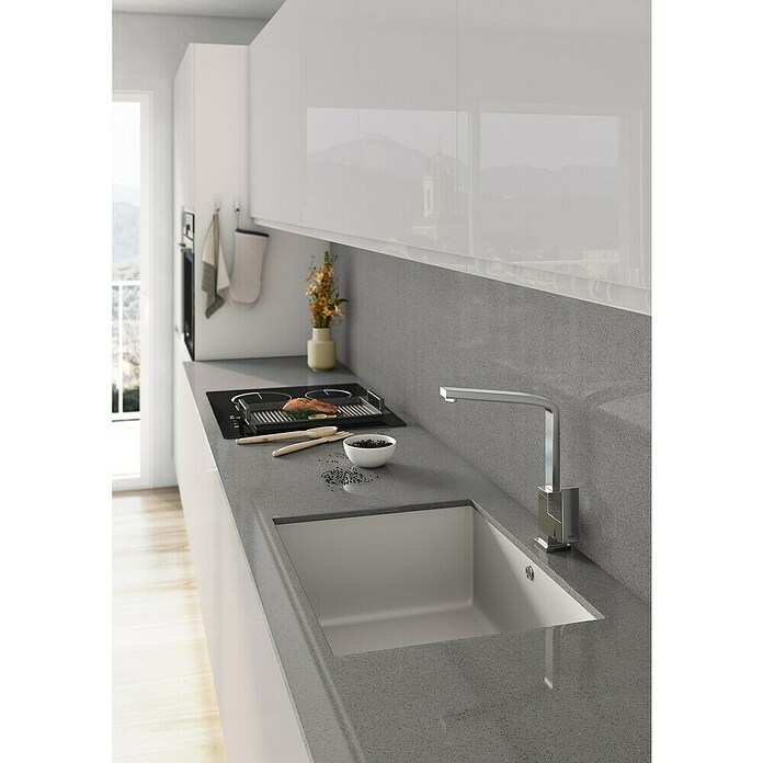 Atron Fregadero encastrable Ocean (43,6 x 54,6 cm, Seda, Brillante) | BAUHAUS