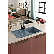 Atron Fregadero encastrable Ignis (49,6 x 85 cm, Material compuesto, Gris, Brillante) | BAUHAUS