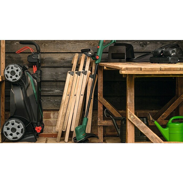 Bosch Power for All 18V Akku-Rasenmäher Rotak 18V2-43 (2 Akkus, 4 Ah, Schnittbreite: 43 cm) | BAUHAUS