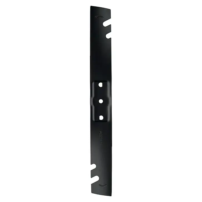 Bosch Power for All 18V Ersatzmesser für Rasenmäher - Bosch Akku-Rasenmäher Rotak 18V2-43, 1 Stk. - Das schwarze Netzteil ist ein schlankes, rechteckiges Gerät mit abgerundeten Kanten und einem dezenten Logo, perfekt für moderne Geräte.