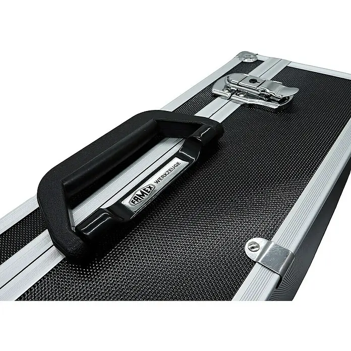 Famex Werkzeugkoffer - L x B x H: 46 x 35,5 x 16 cm, 126 -tlg. - FAMEX Werkzeugkoffer mit schwarzem Griff und silbernen Beschlägen, ideal zur Aufbewahrung und zum Transport von Werkzeugen.