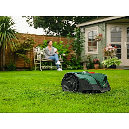 Bosch Power for All 18V Mähroboter VISIMOW 18V-100 (100 m², Schnittbreite: 16 cm, Kamera-gestützte Navigation, Ultraschallsensorik, 1 Akku)