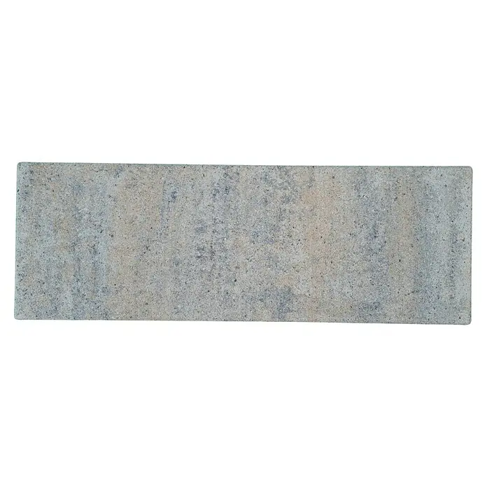 Diephaus Blockstufe Niles - 100 x 35 x 15 cm, Muschelkalk, Beton - Texturierte, rechteckige Betonplatte mit einer Mischung aus Grau- und Beigetönen, ideal für Bodenbeläge im Außenbereich oder als dekoratives Element.