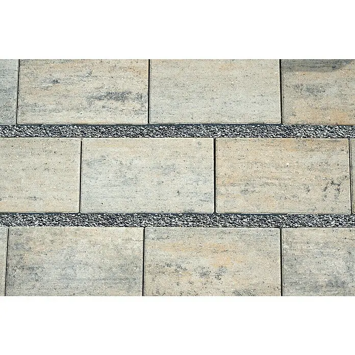 Diephaus Pflasterstein Lowell Rasenfugen - 30 x 20 x 6 cm, Muschelkalk, Beton - Pflastersteine mit Splittfugen, die ein dekoratives und funktionales Element für Außenbereiche bilden.