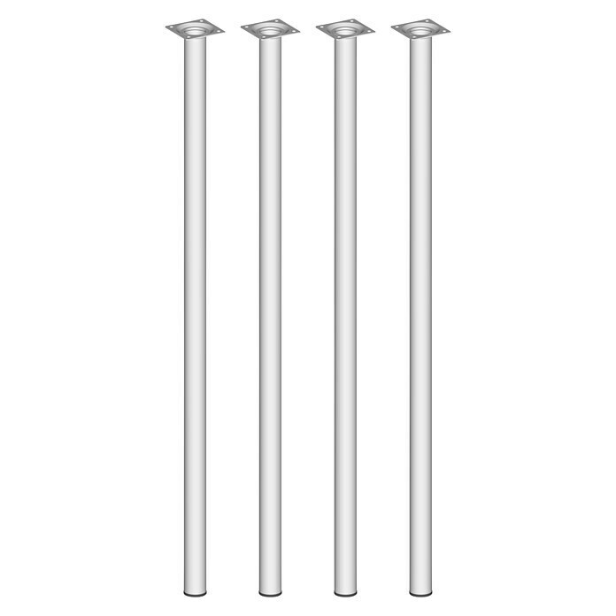 Element System Escuadra para estantes (Largo: 33 cm, Blanco, Carga  soportada: 55 kg, 1 par)