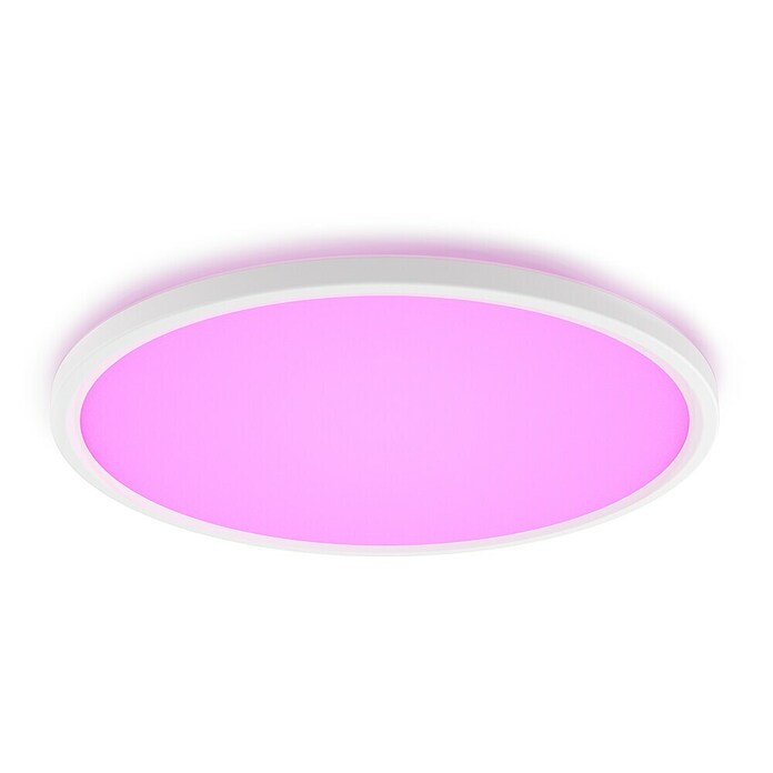 Philips Hue LED-Panel rund White & Color Ambiance Tento M (23 W, Ø x H: 42,1 x 3,07 cm, Weiß, RGBW) | BAUHAUS