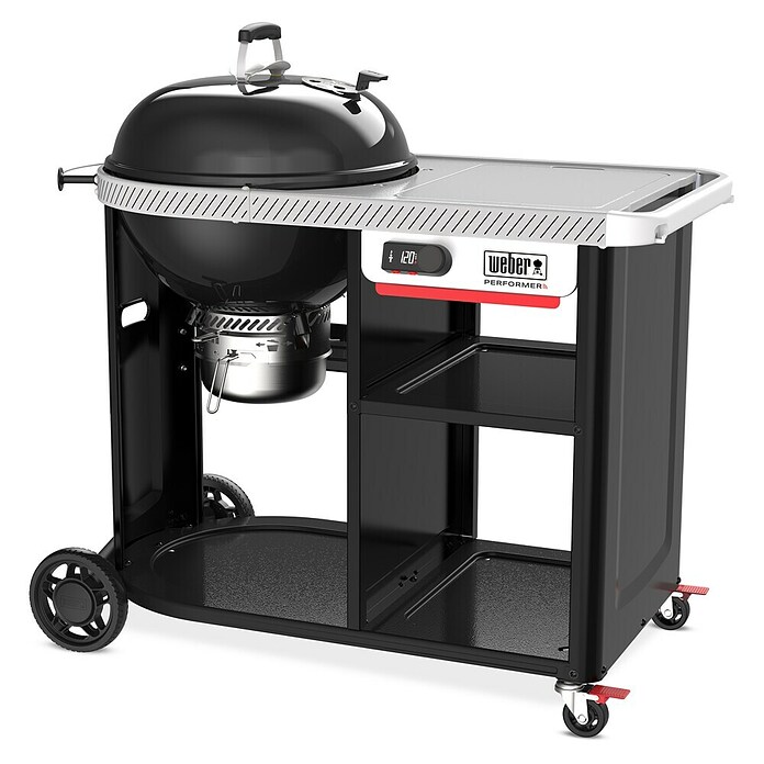 Weber Holzkohlegrill Performer Premium Smart (Durchmesser Grillfläche: 57 cm, Schwarz) | BAUHAUS