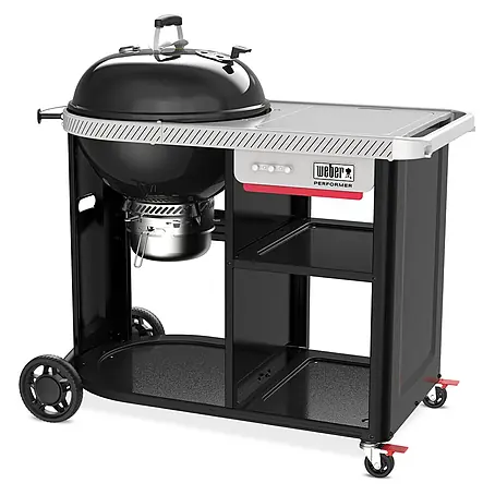 Weber  Barbacoa redonda con tapa Premium