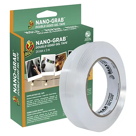 Duck Tape  Doppelseitiges Klebeband Nano-Grab