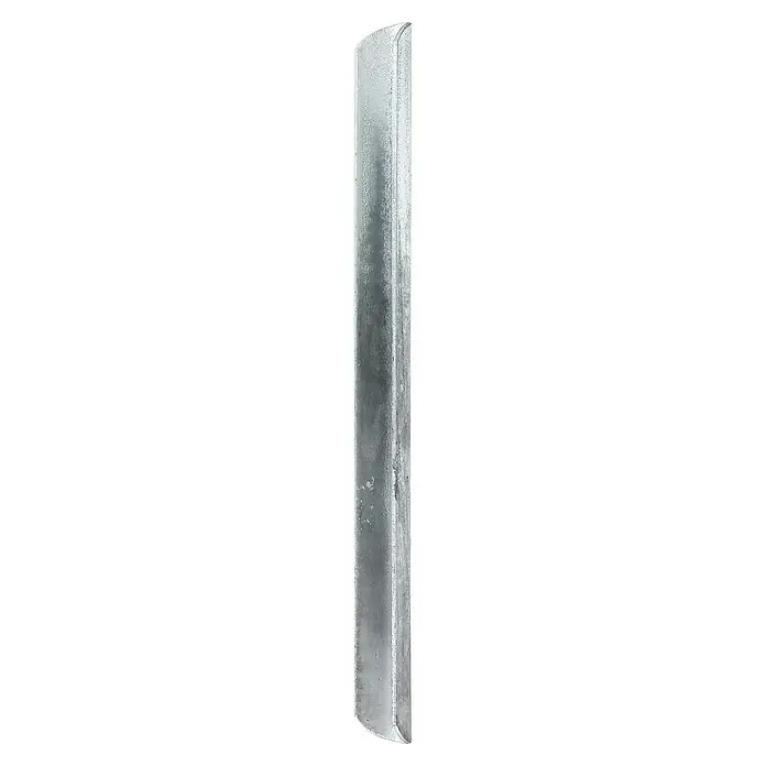 Alberts Zaunpfahl-Adapter - Passend für: Pfosten mit Ø 38 mm - Metallischer Pfosten, ideal für Bauprojekte und langlebige Konstruktionen. Das robuste Profil sorgt für Stabilität und Vielseitigkeit bei der Anwendung.
