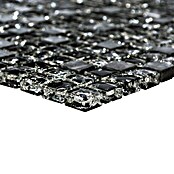 Mosaikfliese Quadrat Crystal Mix XIC 1028 (30,5 x 30,5 cm, Schwarz, Glänzend)