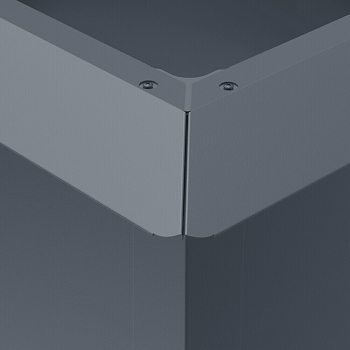 Gardol Hochbeet doppelwandig (150 x 70 x 76 cm, Stahl, Anthrazit) | BAUHAUS