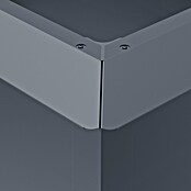 Gardol Hochbeet doppelwandig (150 x 70 x 76 cm, Stahl, Anthrazit) | BAUHAUS