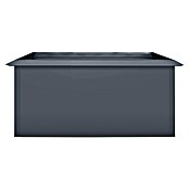 Gardol Hochbeet doppelwandig (150 x 70 x 76 cm, Stahl, Anthrazit) | BAUHAUS