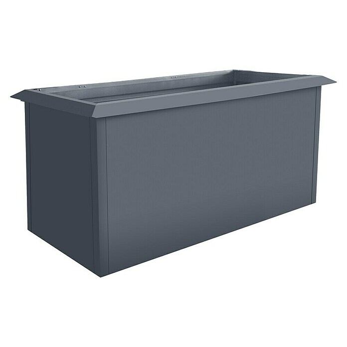 Gardol Hochbeet doppelwandig (150 x 70 x 76 cm, Stahl, Anthrazit) | BAUHAUS