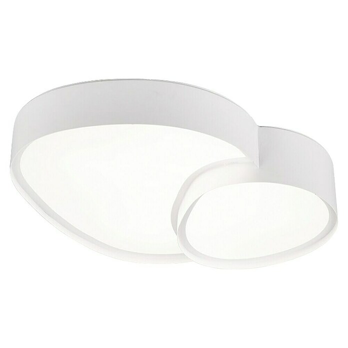 Trio Leuchten LED stropna svjetiljka Rise  (43,5 x 36 x 11,5 cm, 21 W, 2.700 K - 6.500 K, Bijela) | BAUHAUS
