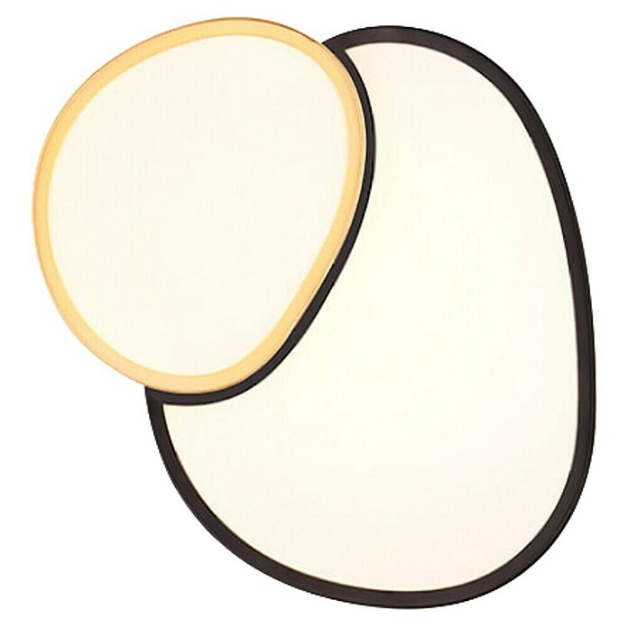 Trio Leuchten LED stropna svetilka Rise  (43,5 x 36 x 11,5 cm, 21 W, 2.700 K - 6.500 K, Črna/Zlata) | 3016 - Deckenleuchte | CACB - Deckenleuchten | CAC - Indoorleuchten | CA - Beleuchtung | C - Elektro | BAUHAUS