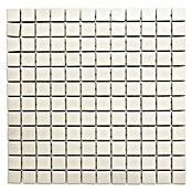 Mosaikfliese Quadrat Uni CU 040 (32,7 x 30,2 cm, Beige, Matt)