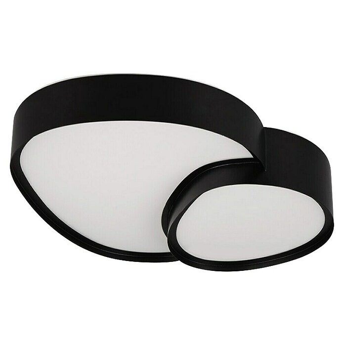Trio Leuchten LED stropna svjetiljka Rise  (43,5 x 36 x 11,5 cm, 21 W, 2.700 K - 6.500 K, Crna) | BAUHAUS