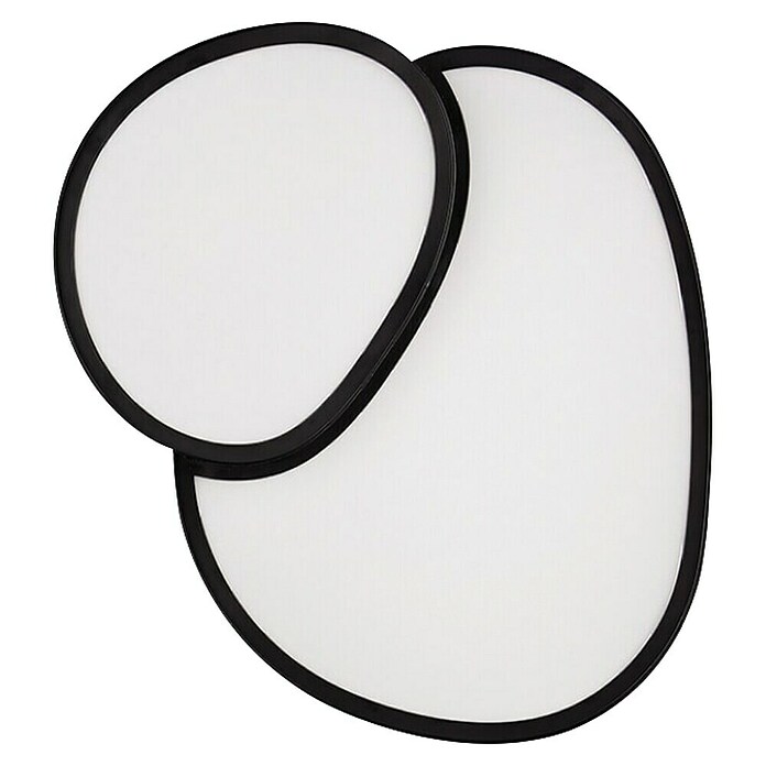 Trio Leuchten LED stropna svjetiljka Rise  (43,5 x 36 x 11,5 cm, 21 W, 2.700 K - 6.500 K, Crna) | BAUHAUS