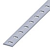 Kantoflex Flachstange (1.000 x 35,5 mm, Aluminium, Blank, Gelocht)
