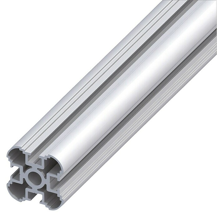 Kantoflex Coaxis Säulenprofil (2.500 x 35,5 x 35,5 mm, Aluminium, Eloxiert)