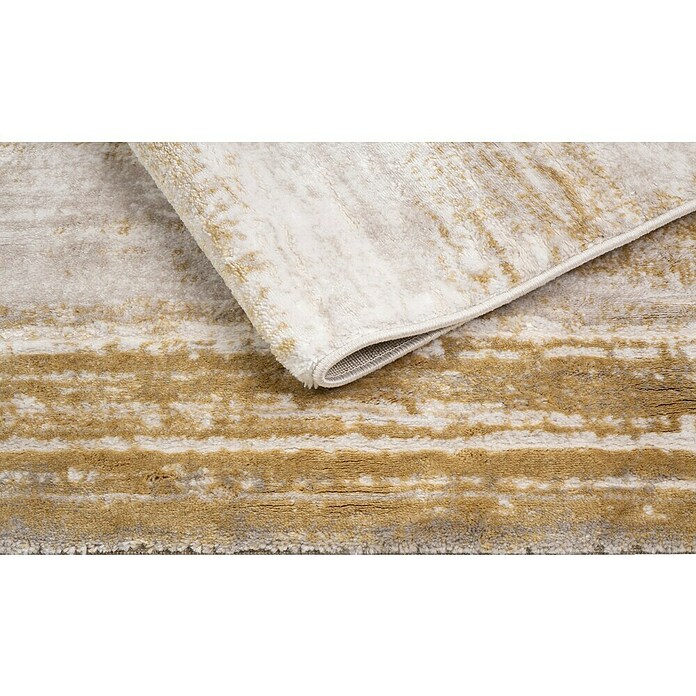 Alfombra de pelo corto Lazer (Oro, 290 x 200 cm, 100% Poliéster) | BAUHAUS