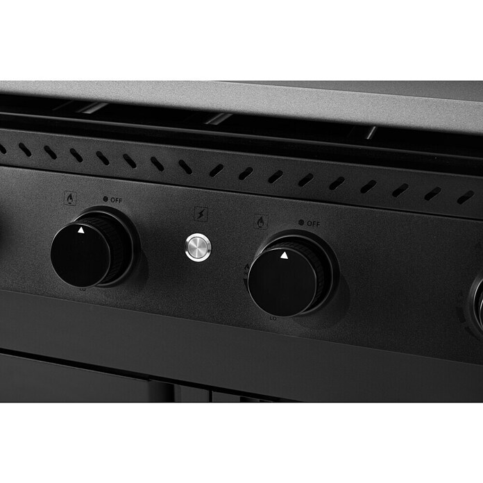 Kingstone Plancha-grill Pro 4000 (Grilloppervlak (B x D): 87 x 54 cm, Zwart) | BAUHAUS