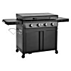 Kingstone Plancha-Grill Pro 4000 (Grillfläche (B x T): 87 x 54 cm, 16 kW, Anzahl Brenner: 4 Stk.) | BAUHAUS