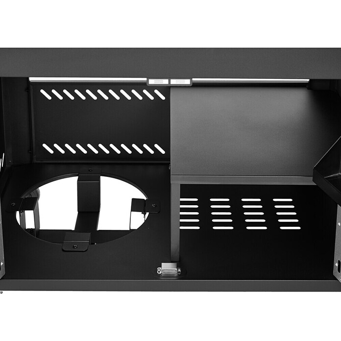 Kingstone Plancha-Grill Pro 4000 (Grillfläche (B x T): 87 x 54 cm, 16 kW, Anzahl Brenner: 4 Stk.) | BAUHAUS