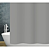 Sanidecor Zavjesa za tuš Basic  (Š x V: 180 x 200 cm, Plastika, Siva) | BAUHAUS