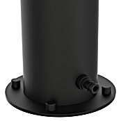 GardWell Solarni tuš Sol  (Visina: 220 cm, Plemeniti čelik, Crna, 16,5 l) | BAUHAUS
