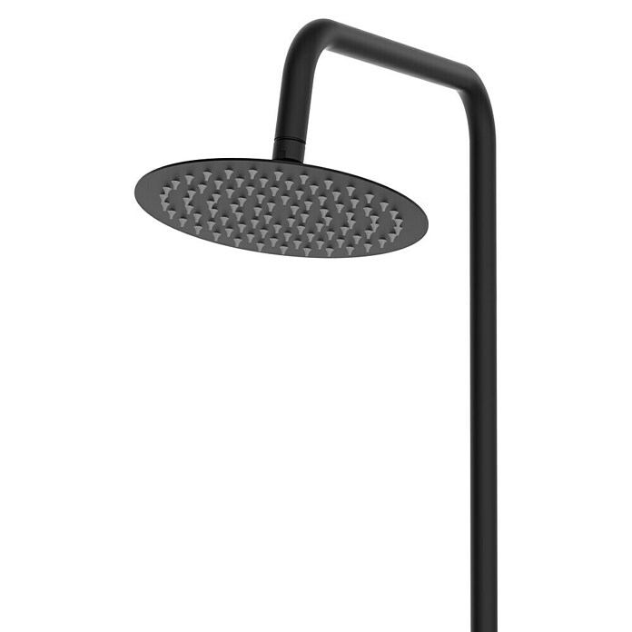 GardWell Solarni tuš Sol  (Visina: 220 cm, Plemeniti čelik, Crna, 16,5 l) | BAUHAUS