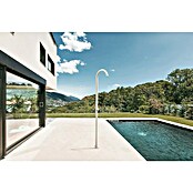 GardWell Pooldusche Curve (Höhe: 232 cm, Edelstahl, Light-Greige) | BAUHAUS