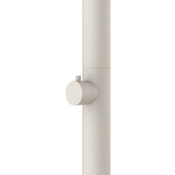 GardWell Pooldusche Curve (Höhe: 232 cm, Edelstahl, Light-Greige) | BAUHAUS